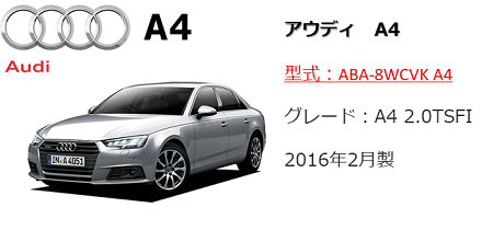 アウディ　A4　自動車保険　比較
